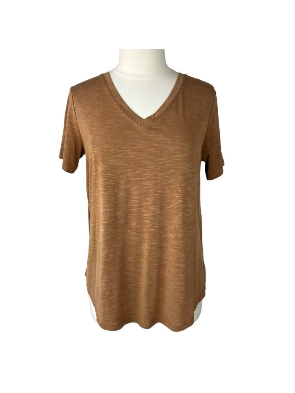 Mod‎ Ref Vneck Tshirt Womens Medium Brown Casual Summer
